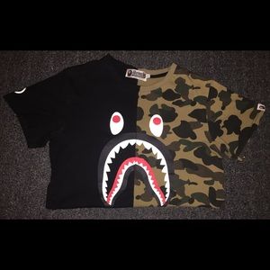 100% Authentic Camo Bape T-Shirt